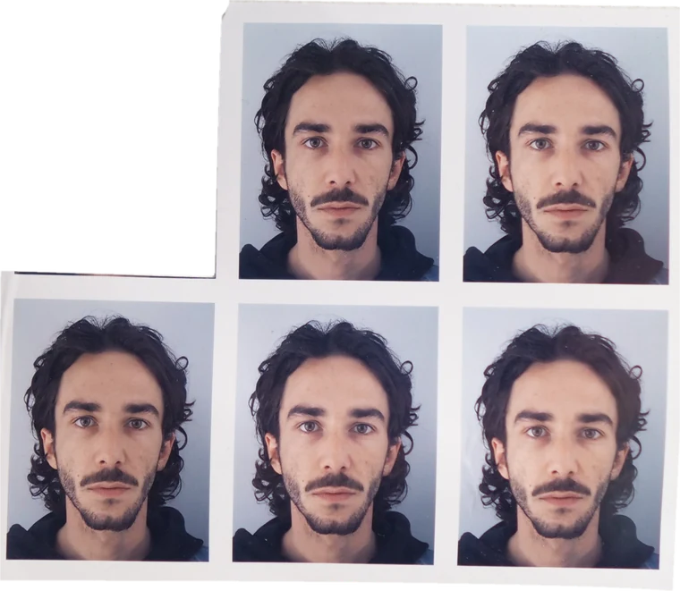 François Da Camara, planche photomaton
